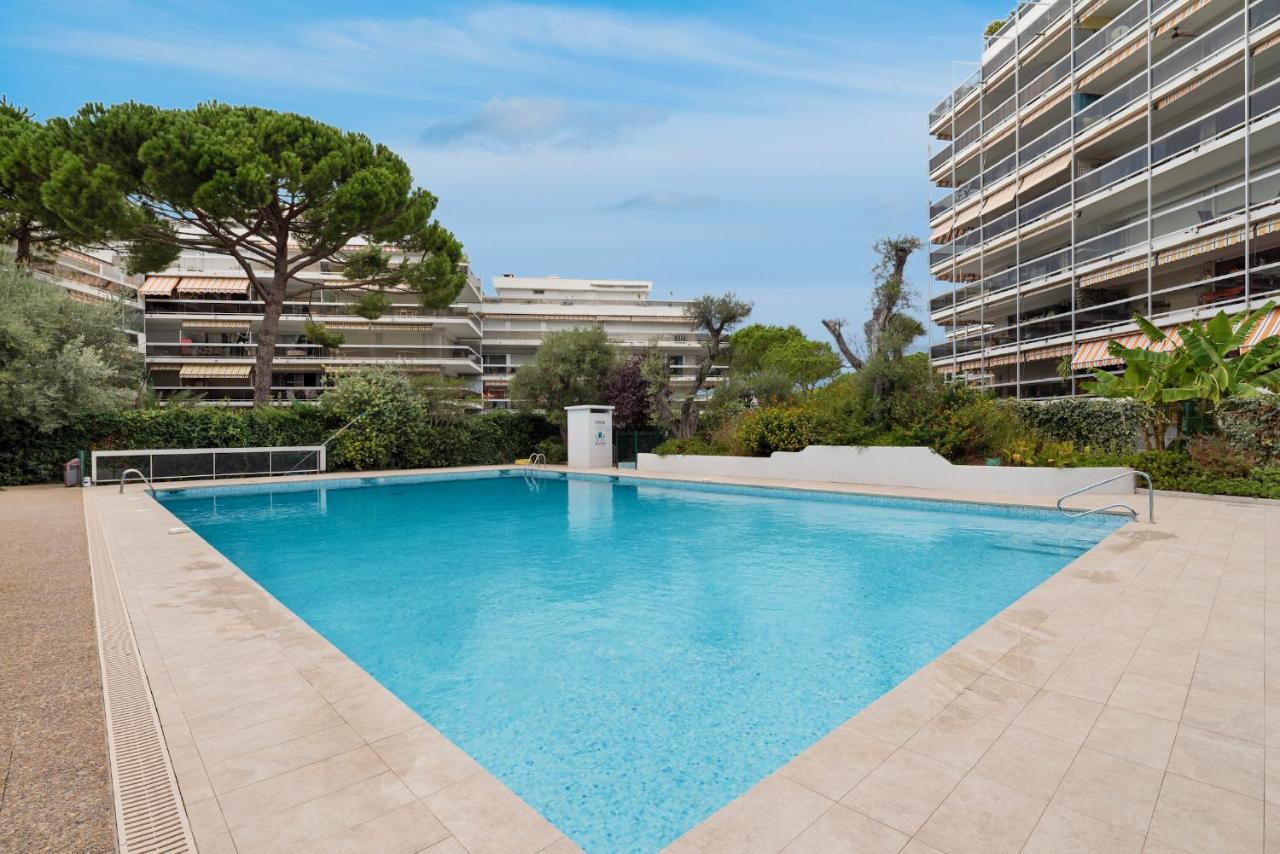 Vue Mer 180° Cocon A 7 Min De La Plage Piscine Ac Apartment Antibes Exterior foto